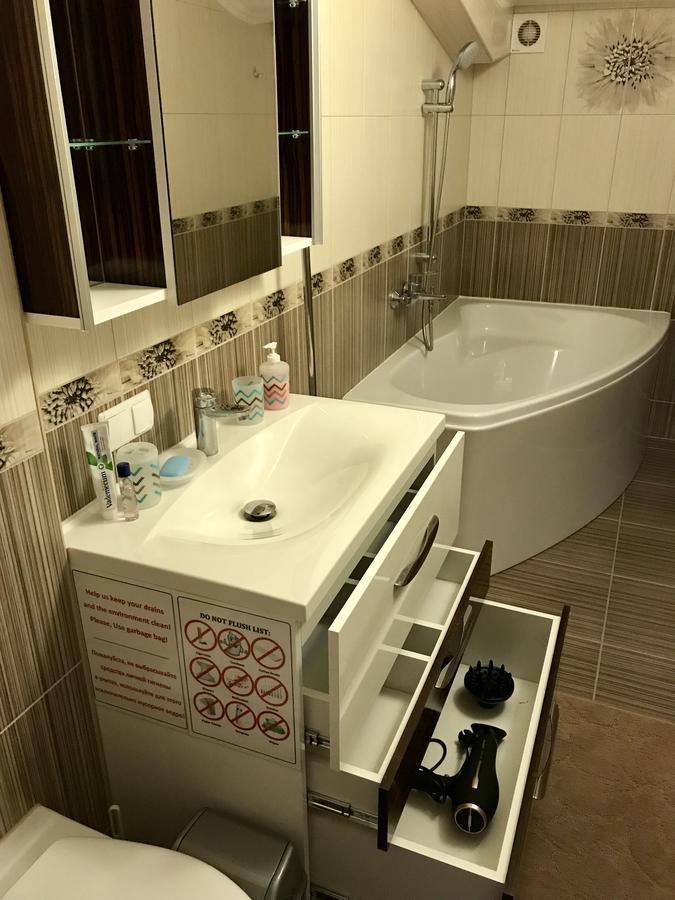 Panoramic View Top Floor Apartment In The City Center Mukatschewo Exterior foto